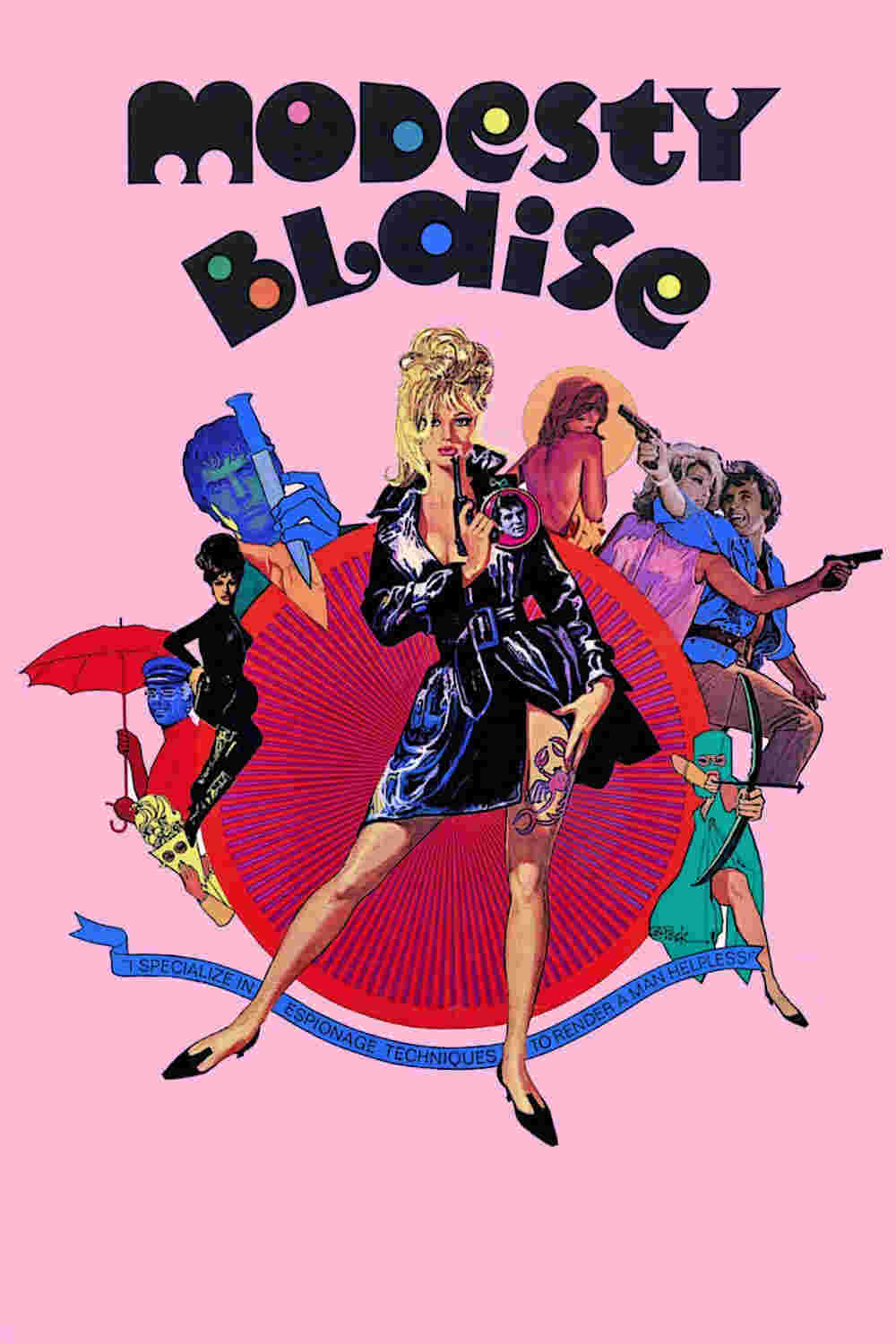 Modesty Blaise (1966) Monica Vitti